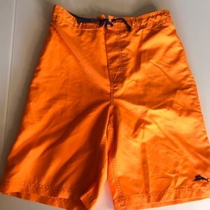 Tommy Bahama kids‎ swim trunks orange Size XL